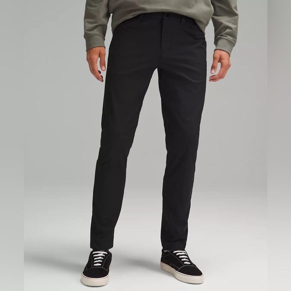 Lululemon ABC Slim Fit 5 Pocket Warpstreme Stretchy Wrinkle Resistant Pants - Picture 1 of 16